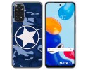 Funda Silicona para Xiaomi Redmi Note 11 / 11s diseño Camuflaje 03 Dibujos