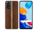 Funda Silicona para Xiaomi Redmi Note 11 / 11s diseño Cuero 01 Dibujos