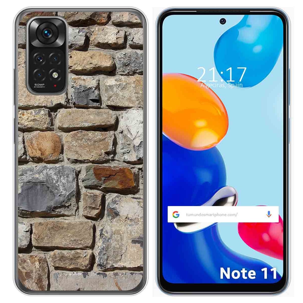 Funda Silicona para Xiaomi Redmi Note 11 / 11s diseño Ladrillo 03 Dibujos