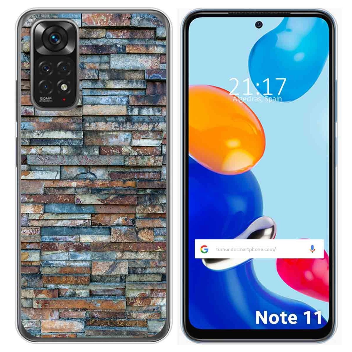 Funda Silicona para Xiaomi Redmi Note 11 / 11s diseño Ladrillo 05 Dibujos