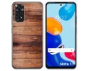 Funda Silicona para Xiaomi Redmi Note 11 / 11s diseño Madera 02 Dibujos
