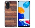 Funda Silicona para Xiaomi Redmi Note 11 / 11s diseño Madera 03 Dibujos