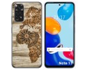 Funda Silicona para Xiaomi Redmi Note 11 / 11s diseño Madera 07 Dibujos