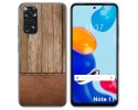 Funda Silicona para Xiaomi Redmi Note 11 / 11s diseño Madera 09 Dibujos