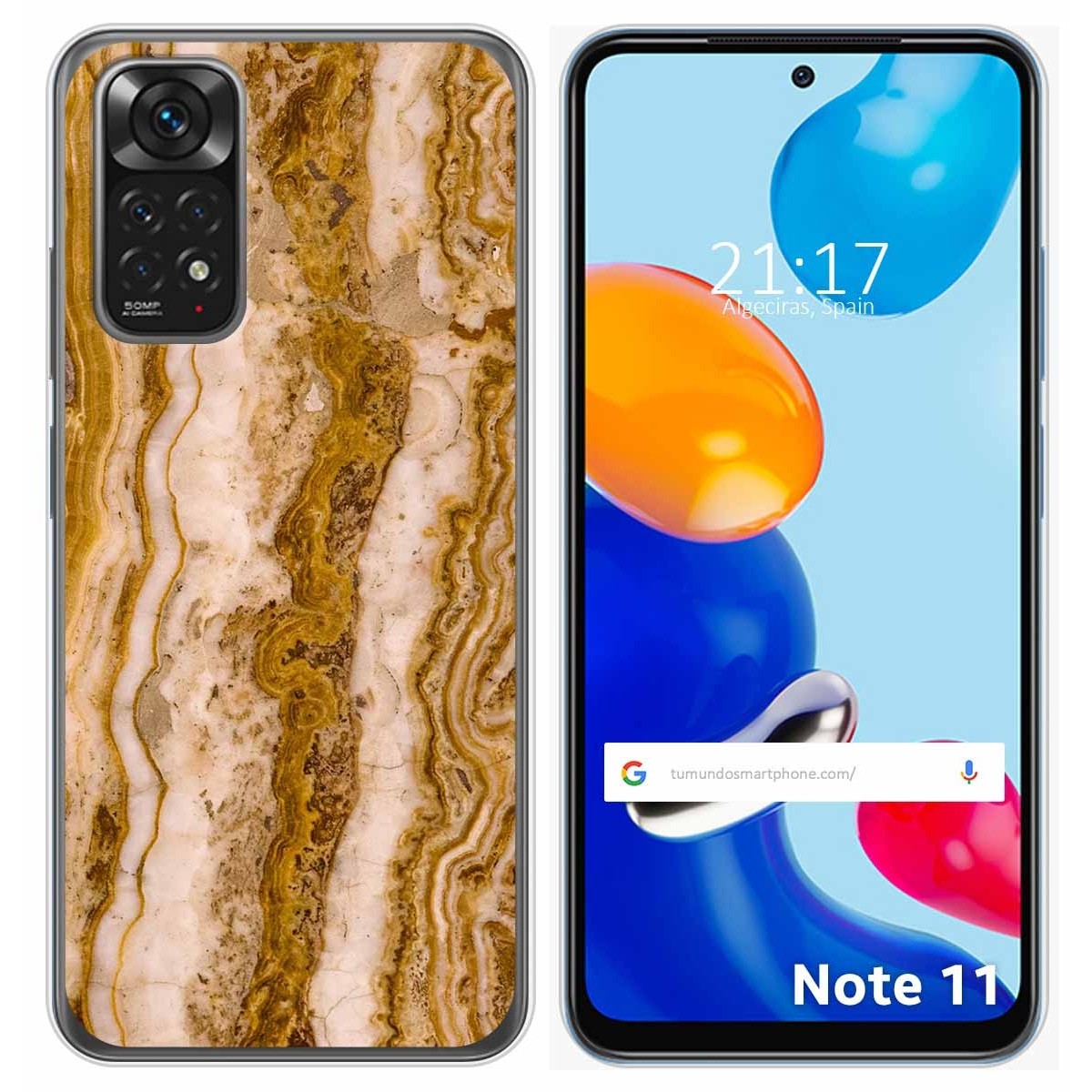 Funda Silicona para Xiaomi Redmi Note 11 / 11s diseño Mármol 10 Dibujos