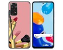 Funda Silicona para Xiaomi Redmi Note 11 / 11s diseño Brochas Dibujos