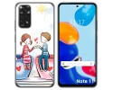Funda Silicona para Xiaomi Redmi Note 11 / 11s diseño Café Dibujos