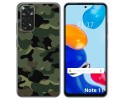Funda Silicona para Xiaomi Redmi Note 11 / 11s diseño Camuflaje Dibujos