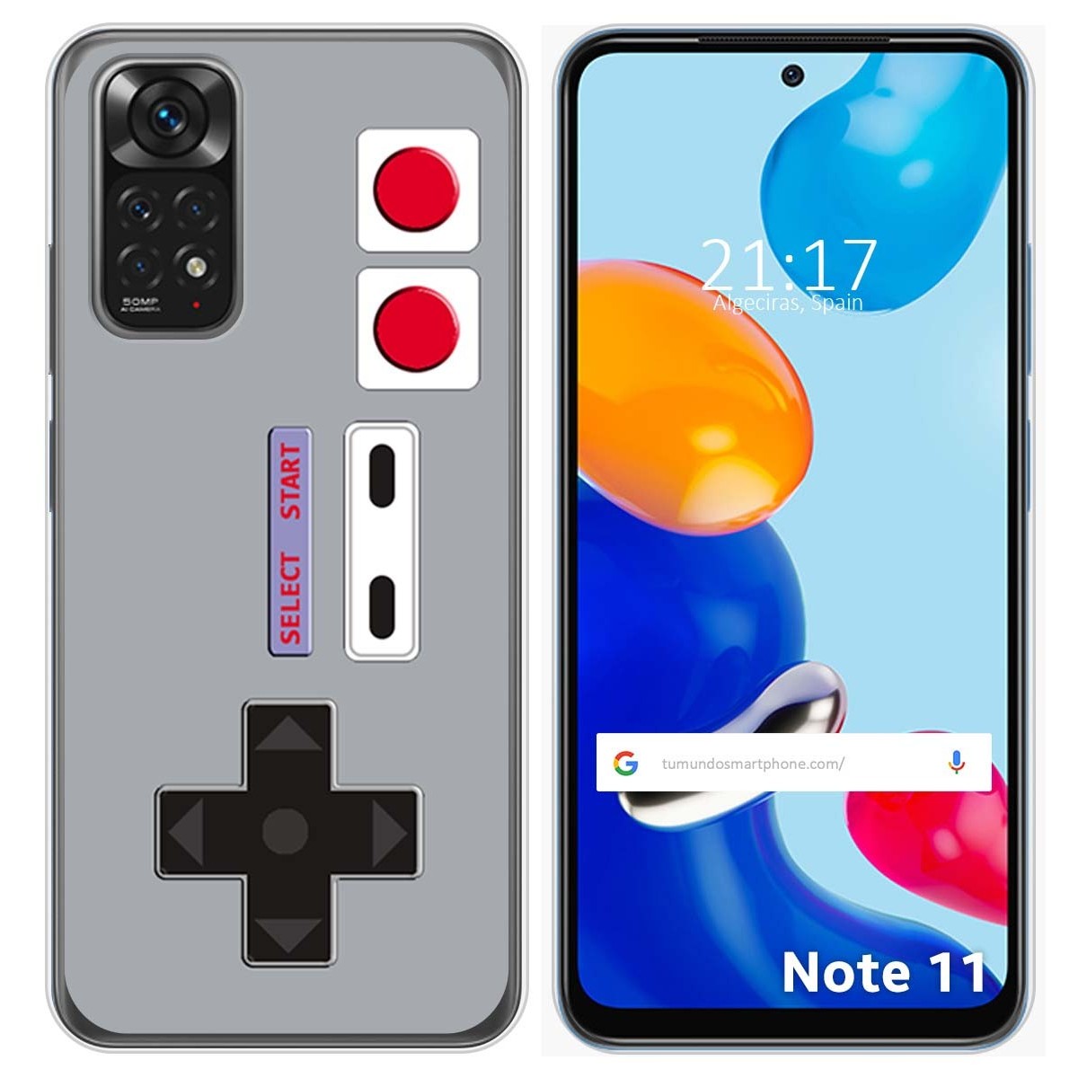Funda Silicona para Xiaomi Redmi Note 11 / 11s diseño Consola Dibujos