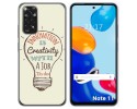 Funda Silicona para Xiaomi Redmi Note 11 / 11s diseño Creativity Dibujos