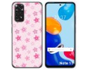 Funda Silicona para Xiaomi Redmi Note 11 / 11s diseño Flores Dibujos