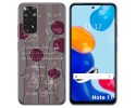 Funda Silicona para Xiaomi Redmi Note 11 / 11s diseño Flores Vintage Dibujos