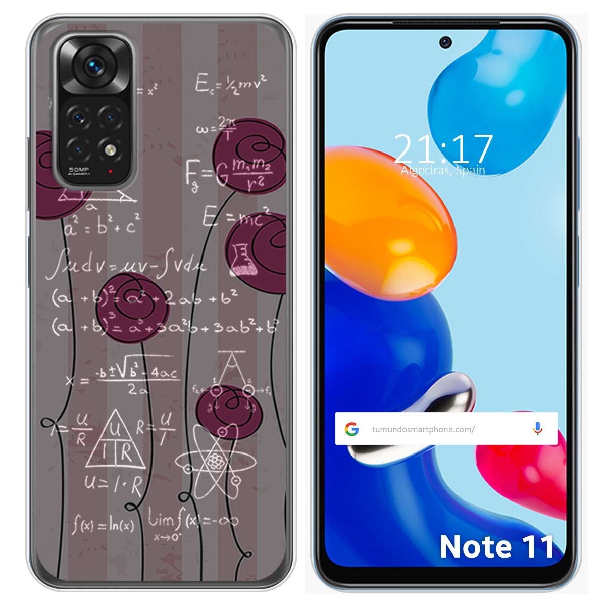 Funda Silicona para Xiaomi Redmi Note 11 / 11s diseño Flores Vintage Dibujos
