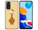 Funda Silicona para Xiaomi Redmi Note 11 / 11s diseño Jirafa Dibujos