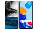 Funda Silicona para Xiaomi Redmi Note 11 / 11s diseño Ojo Dibujos