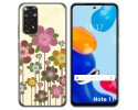 Funda Silicona para Xiaomi Redmi Note 11 / 11s diseño Primavera En Flor Dibujos