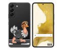 Funda Silicona Transparente para Samsung Galaxy S22 5G diseño Avestruz Dibujos