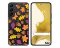 Funda Silicona Transparente para Samsung Galaxy S22 5G diseño Otoño Dibujos