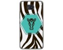Funda Gel Tpu para Bq Aquaris U2 / U2 Lite Diseño Cebra Dibujos