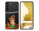 Funda Silicona Transparente para Samsung Galaxy S22 5G diseño Suricata Dibujos