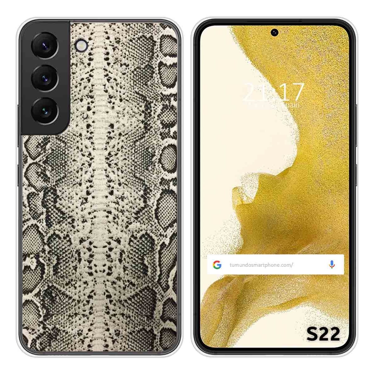 Funda Silicona para Samsung Galaxy S22 5G diseño Animal 01 Dibujos