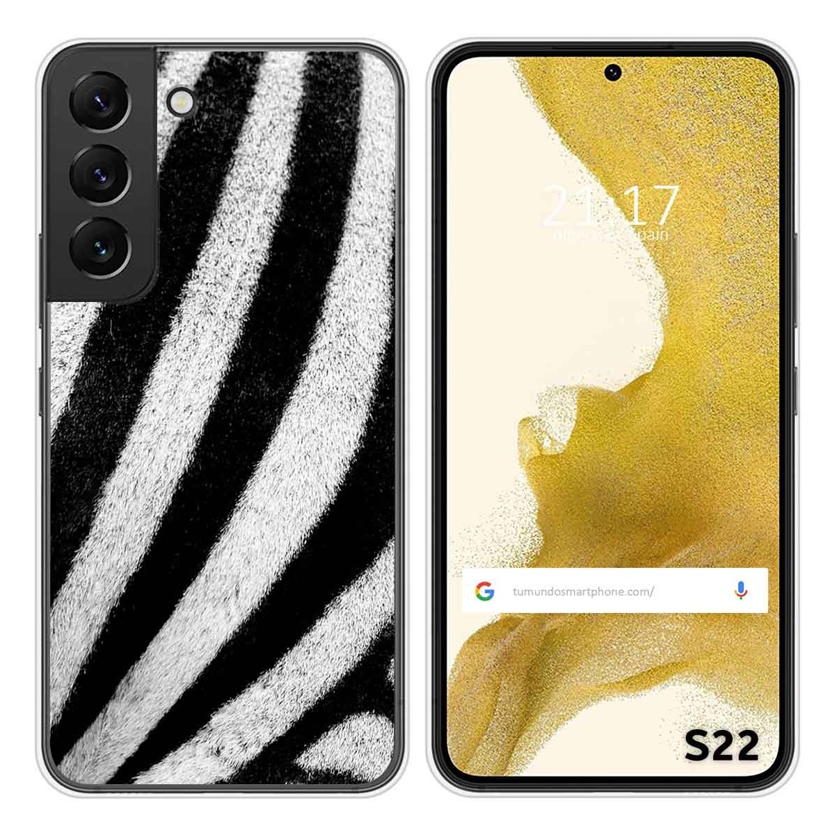 Funda Silicona para Samsung Galaxy S22 5G diseño Animal 02 Dibujos