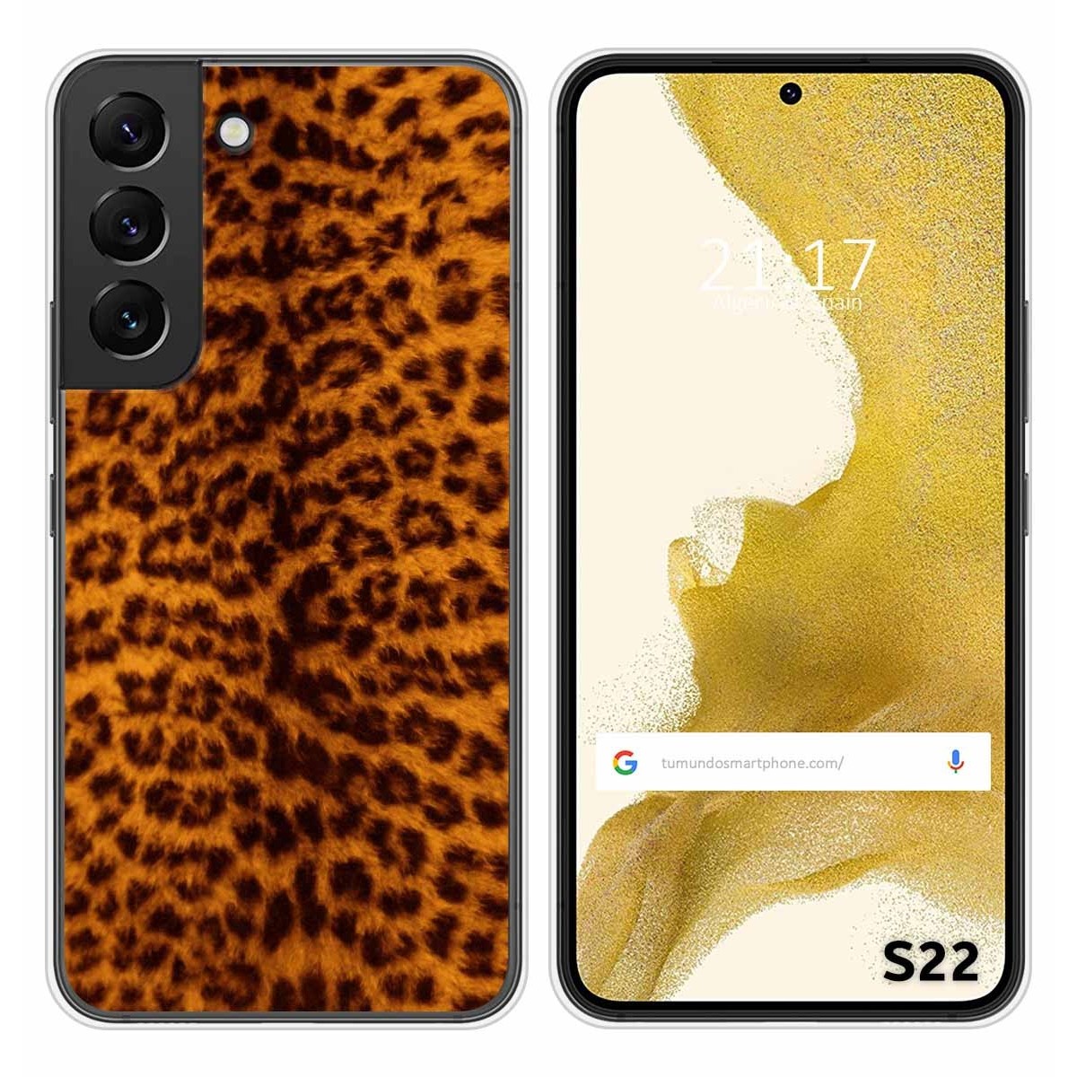 Funda Silicona para Samsung Galaxy S22 5G diseño Animal 03 Dibujos