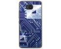 Funda Gel Tpu para Bq Aquaris U2 / U2 Lite Diseño Circuito Dibujos