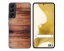 Funda Silicona para Samsung Galaxy S22 5G diseño Madera 02 Dibujos