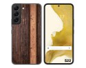 Funda Silicona para Samsung Galaxy S22 5G diseño Madera 05 Dibujos