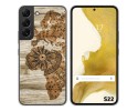 Funda Silicona para Samsung Galaxy S22 5G diseño Madera 07 Dibujos
