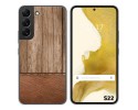 Funda Silicona para Samsung Galaxy S22 5G diseño Madera 09 Dibujos