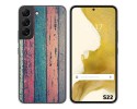 Funda Silicona para Samsung Galaxy S22 5G diseño Madera 10 Dibujos