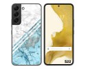 Funda Silicona para Samsung Galaxy S22 5G diseño Mármol 02 Dibujos