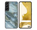 Funda Silicona para Samsung Galaxy S22 5G diseño Mármol 09 Dibujos