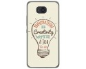 Funda Gel Tpu para Bq Aquaris U2 / U2 Lite Diseño Creativity Dibujos