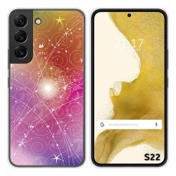 Funda Silicona para Samsung Galaxy S22 5G diseño Abstracto Dibujos