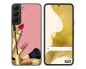 Funda Silicona para Samsung Galaxy S22 5G diseño Brochas Dibujos