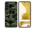 Funda Silicona para Samsung Galaxy S22 5G diseño Camuflaje Dibujos