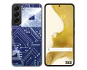 Funda Silicona para Samsung Galaxy S22 5G diseño Circuito Dibujos