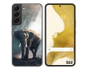 Funda Silicona para Samsung Galaxy S22 5G diseño Elefante Dibujos