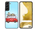 Funda Silicona para Samsung Galaxy S22 5G diseño Furgoneta Dibujos