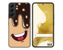 Funda Silicona para Samsung Galaxy S22 5G diseño Helado Chocolate Dibujos