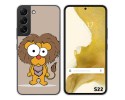 Funda Silicona para Samsung Galaxy S22 5G diseño Leon Dibujos