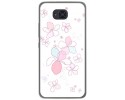 Funda Gel Tpu para Bq Aquaris U2 / U2 Lite Diseño Flores Minimal Dibujos