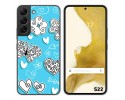Funda Silicona para Samsung Galaxy S22 5G diseño Mariposas Dibujos
