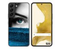 Funda Silicona para Samsung Galaxy S22 5G diseño Ojo Dibujos