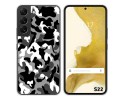 Funda Silicona para Samsung Galaxy S22 5G diseño Snow Camuflaje Dibujos
