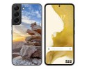 Funda Silicona para Samsung Galaxy S22 5G diseño Sunset Dibujos