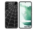 Funda Silicona Transparente para Samsung Galaxy S22 Plus 5G diseño Araña Dibujos